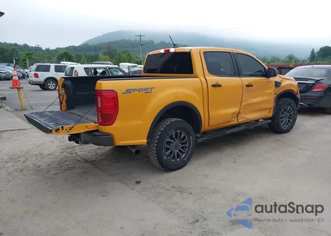 2021 Ford Ranger Xlt z USA, uszkodzony, nr VIN 1FTER4FH9MLD50943